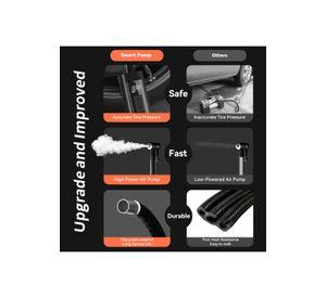 Mini Compresor Inflador 150 PSI Batería 6000mAh Auto Moto