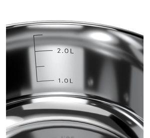 Batería de Cocina Wens Acero Inoxidable 7 Piezas