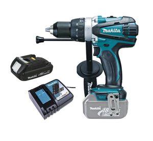 Taladro Atornillador Percutor 18v 91 Nm Makita Dhp458