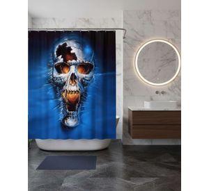 CORTINA DE GENERO CON PROTECTOR DE DUCHA set30