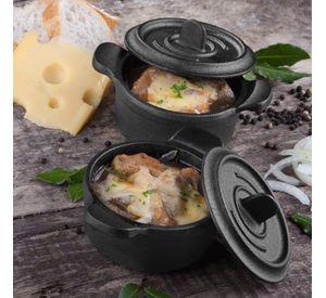 Mini Olla Cocotte de Hierro Fundido Esmaltada