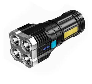 Linterna Portatil Camping Carga USB Iluminacion Luz Rondon