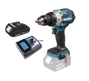 Taladro Atornillado Percutor 13 mm (1/2) 110Nm Makita DHP489 (1,5 Ah)