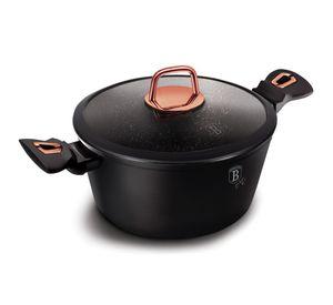 Olla Caserola 24 cm 4,1 Litros revestimiento en marmol