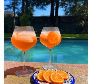 Set 6 copas Gin /Aperol VIOLA
