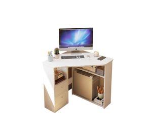 Escritorio esquinero 80x80cm blanco Chic Home
