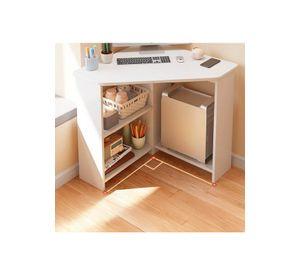 Escritorio esquinero 80x80cm blanco Chic Home