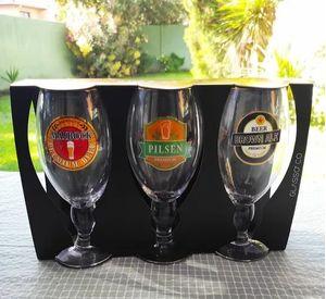 SET 3 COPON CERVECERO GLASSO