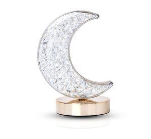 Lampara Mesa Luna LED Dormitorio Decoracion Moderna Lau