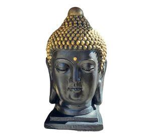 Cabeza de Buda Decorativo Black 70 cm