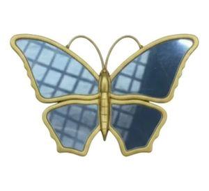 Set 3 Espejo Pared Mariposas Decorativas Arte Relieve Jhn