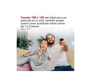MANTA TERMICA THORBEN 180X130 CMS GRIS