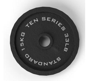 Disco Olimpico Hierro 15 Kg Ten Series