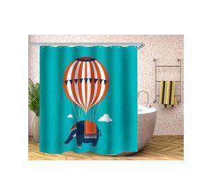 CORTINA DE BAÑO CON FORRO DE DUCHA 180 cm L6