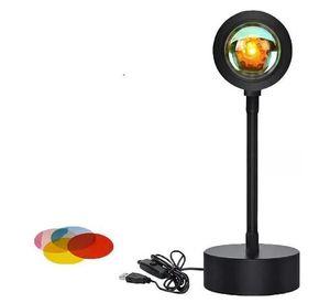 Lampara Mesa Puesta Sol Iluminaria Nocturna Ambiente Lau