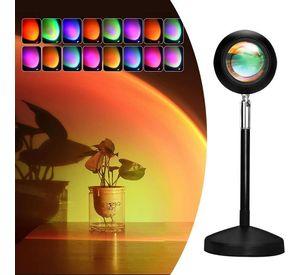 Lampara Mesa Puesta Sol Iluminaria Nocturna Ambiente Lau