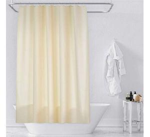 Forro Cortina De Baño Beige PVC 200 x 140