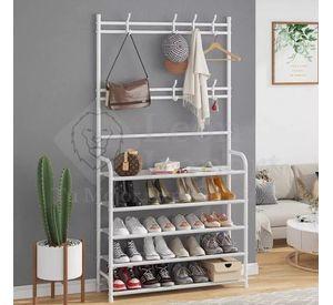 Perchero Multifuncional Zapatera Organizador Ropa Zapatos