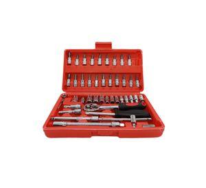 Juego Caja Set Dados Herramientas Chicharra 46 Piezas