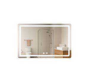Espejo Rectangular Touch con Luz Led 3 colores 100 x 70 cm