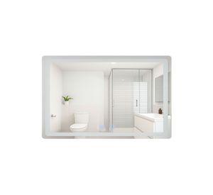 Espejo Rectangular Touch con Luz Led 3 colores 100 x 70 cm