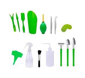Kit Mini Herramientas Plantas Jardinería Suculentas 15piezas