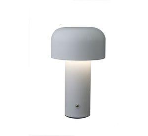 Lampara de mesa Blanco recargable con sensor 21cm Vgo