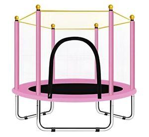Cama elastica Trampolin Para Niñas Rosada 120X110