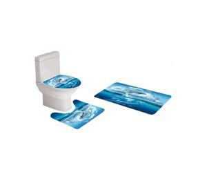Juego de Baño Completo 5 Piezas Cortina de Tela y Forro de Ducha C1