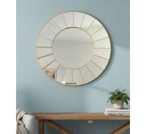 Espejo Decorativo Pared Diseño Sol Minimalista Moderno Jhn