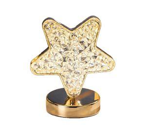 Lampara Mesa Estrella Led Romantica Domitorio Moderna Lau