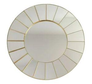 Espejo Decorativo Pared Diseño Sol Minimalista Moderno Jhn