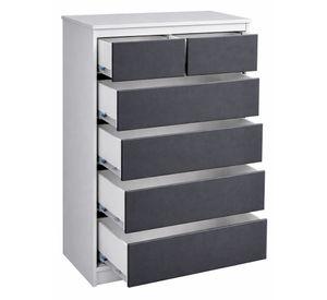 Cajonera 6 Cajones Grafito premium