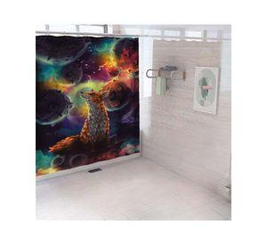CORTINA DE BAÑO CON FORRO DE DUCHA 180 cm L26