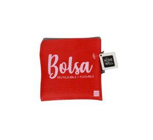 Bolsa Plegable Roja 45*63cm