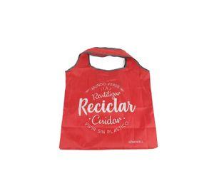 Bolsa Plegable Roja 45*63cm