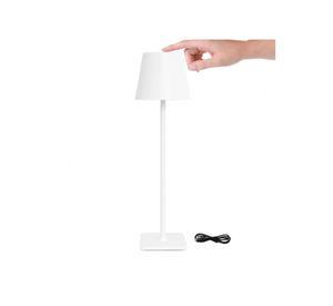 Lámpara Led Mesa Recargable Usb Inalámbrica Minimalista
