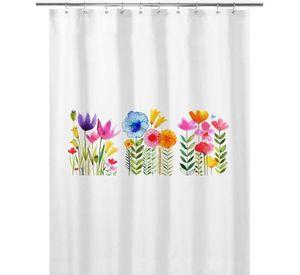 Cortina de Baño jardin de Flores