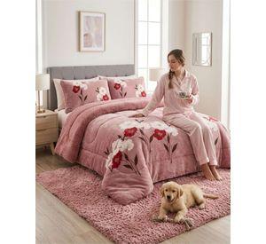 Cubrecamas Plush Con Chiporro Premium 2 Plazas m6