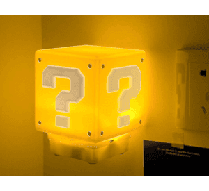 Luz Led Cubo Super Mario Bros Con Sonido