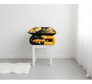 Cobertor de Invierno Plush con Diseño Girasol KING PREMIUM MXH