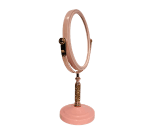 Espejo De Maquillaje Para Escritorio 17cm, Con Aumento