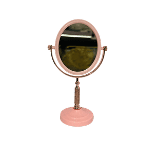 Espejo De Maquillaje Para Escritorio 17cm, Con Aumento