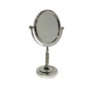 Espejo De Maquillaje Para Escritorio 17cm, Con Aumento