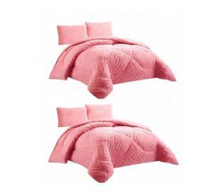 Cobertores elegantes de invierno texturizado con chiporro Relieve Hojas RB KING TF