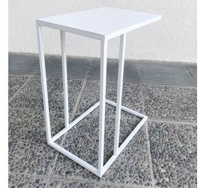 Mesa auxiliar Soest XL Blanco