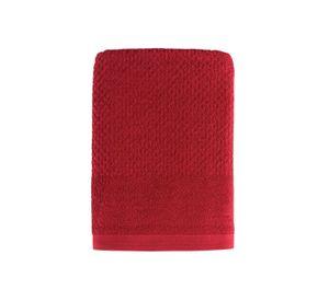 Toalla de Rostro Solare Rojo - 100% Algodón - 500g/m² - Teka