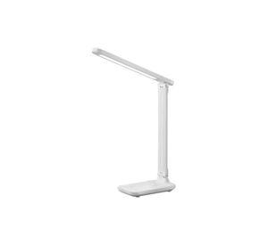 Lámpara Cargador Táctil LED Escritorio Plegable 29x33x17 CM Blanco