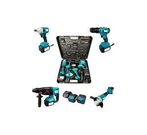 Kit De Herramientas Multifunción Con Batería 4 En 1 Sin Esco