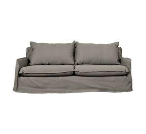 Sofá Rehue Lino Gris Piedra 3C